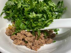 香菜牛肉粒番茄汤-海底捞火锅(江南盛天地店)
