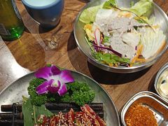 -明洞阿姨·韩式酱蟹烤肉·创意料理(三元桥店)