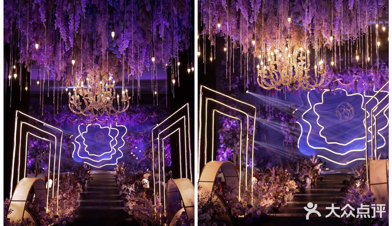 成都婚礼｜[调皮]你有想象过紫色调的梦幻婚礼吗