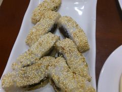 糯米豆沙卷-北平小馆·烤鸭·家常菜(磨房北里店)