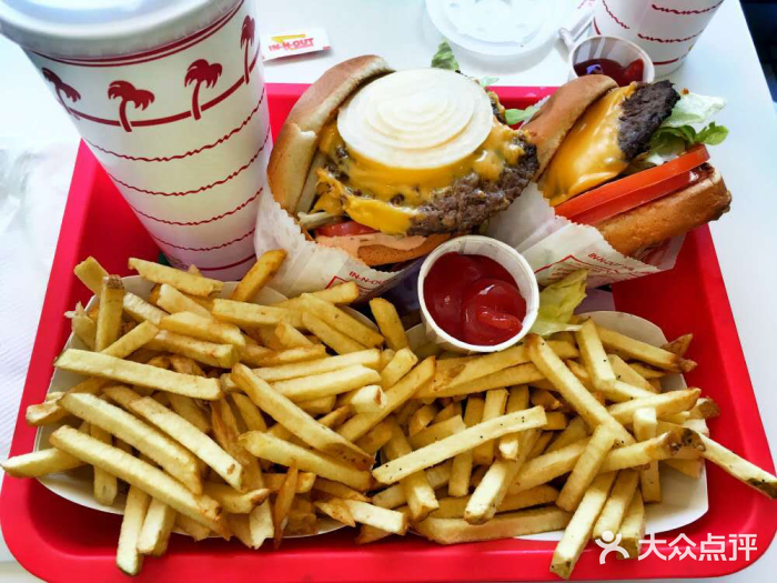 In-N-Out Burger(Northridge)cheese burger图片