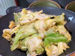 干锅花菜-老妈私房鱼头(欧洲城店)