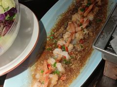 蒜蓉粉丝虾-绿茶餐厅(昌平悦荟店)