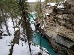 -阿萨巴斯卡瀑布观景点