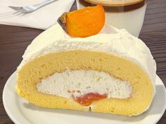 黄油戚风甜柿卷-dokidoki