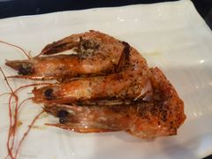 铁板柠檬汁煎虾-真剑日本料理·铁板烧(贵州路店)