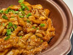 XO酱咸鱼鸡粒茄子煲-广州酒家(文昌总店)