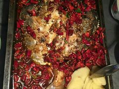 -探鱼·鲜青椒爽麻烤鱼(中天广场店)