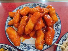 糖醋里脊-北大地皖峰饭馆
