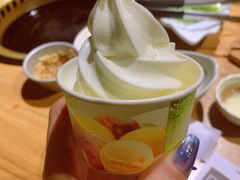 冰淇淋-炼火烤肉店