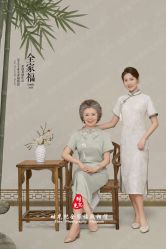 -时光纪亲子全家福照相馆(静安店母女写真父母纪念照)