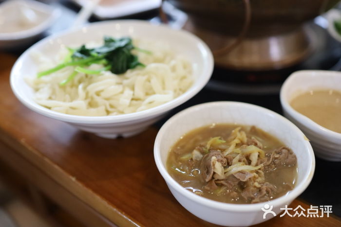 情忆草原涮肉馆羊肉汆面图片
