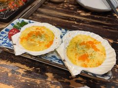 芝士焗扇贝-小川洋风料理(汉街店)