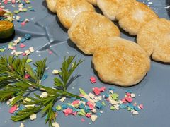 香煎墨鱼饼-南山鲜虾面·活鲜小馆·海味大连菜(南山总店)