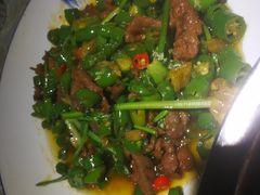 小炒黄牛肉-高坎一品甲鱼庄(两河店)