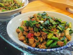 大蒜猪油渣-好灶头妈妈菜·千岛湖土菜地标美食