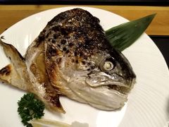 烤三文鱼头定食-王鼎精致料理铁板烧(世博源店)