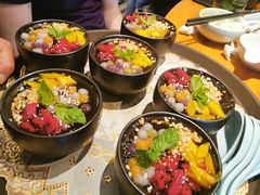 五彩冰粉-云海肴·汽锅鸡·云南代表菜(天山百盛优客店)