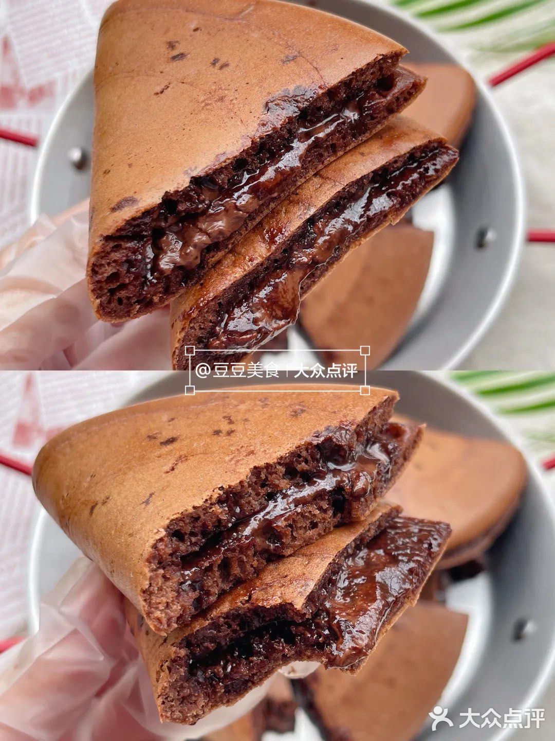 平底锅就ok❗️浓郁爆浆巧克力厚松饼!巨好吃