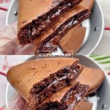 平底锅就ok❗️浓郁爆浆巧克力厚松饼!巨好吃