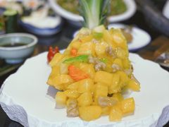 凤梨核桃仁-夜宴江景餐厅