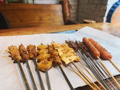 风干牛肉（10串）-聚火部落精酿主题烧烤(劲松店)
