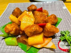 菠萝咕噜肉-金翠河烧鹅粤式茶餐厅(龙湖三千集天街店)