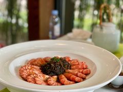 梅干菜蒸草虾-荷风细雨·中国茶宴(碧云店)