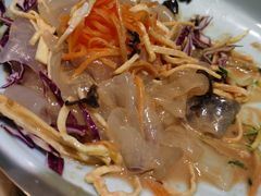 蒜片爆两样-吕氏疙瘩汤·私家菜馆(慈云寺店)