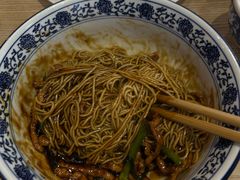 肉丝葱油拌面-君东记本帮面馆(天钥桥路店)