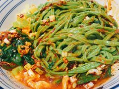 素臊子干拌-秦君宝手擀菠菜面(金花路店)