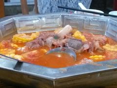 一把骨番茄汤-友记功夫香·人民川菜(红牌楼店)