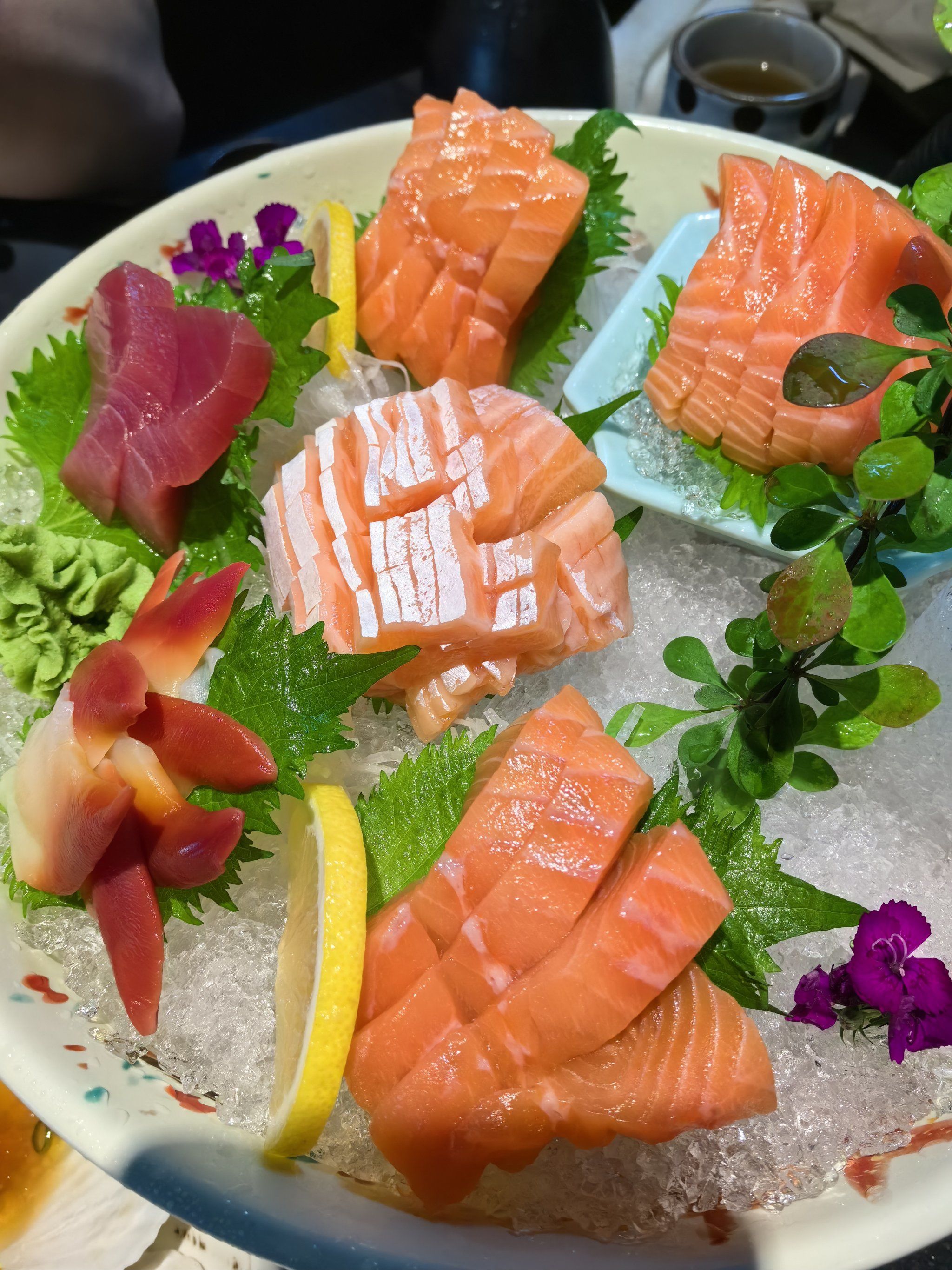 三文鱼拼盘来袭