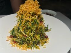 巧拌豆苗-四季民福烤鸭店(王府井东安门店)