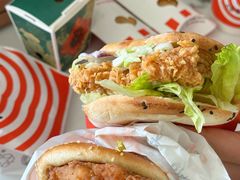 藤椒鸡排饼汉堡-肯德基(沈辽路店)