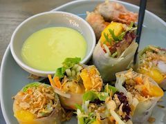 虎虾香芒米纸卷·榴莲汁-CHINCHIN 青青·泰国料理(万象食家店)