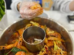 -秋波里爆蛋豆腐虾·清真(开元万达店)