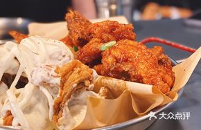 Half and Half Fried Chicken