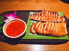 烤猪颈肉-金孔雀德宏傣味餐馆(魏公村店)