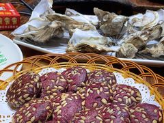 葵花籽紫薯饼-尚竹阁冬瓜盅·18年地标美食(平洲店)
