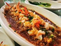 蒜蓉粉丝蒸凤尾虾-郭林家常菜烤鸭(曙光西路店)