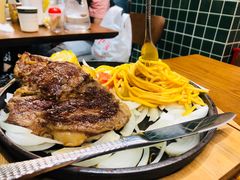 铁板肉眼牛排套餐-肥韬茶餐厅(南山mini店)