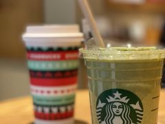 燕麦抹茶拿铁-星巴克(西湖天地店)