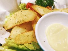芥末起司薯角-韩时烤肉(枫蓝店)