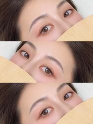 点击看大图 -杨益美学·野生眉半永久纹眉发际线