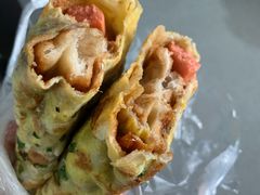 -正宗杂粮煎饼香软鸡蛋饼
