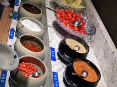 自助调料区-老灶堂文创火锅(文艺路店)
