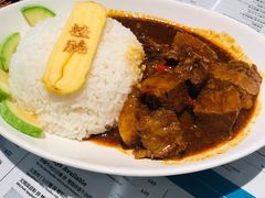 咖喱揸腩饭-敏华冰厅(平安金融中心店)