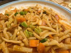 丁丁炒面-老马家拉面(碧水花园东南)