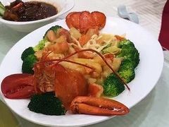 上汤伊面焗龙虾-江南村酒家
